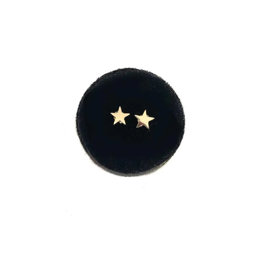 Gold Mini Star Stud
