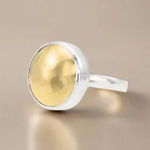 Golden Halo Ring