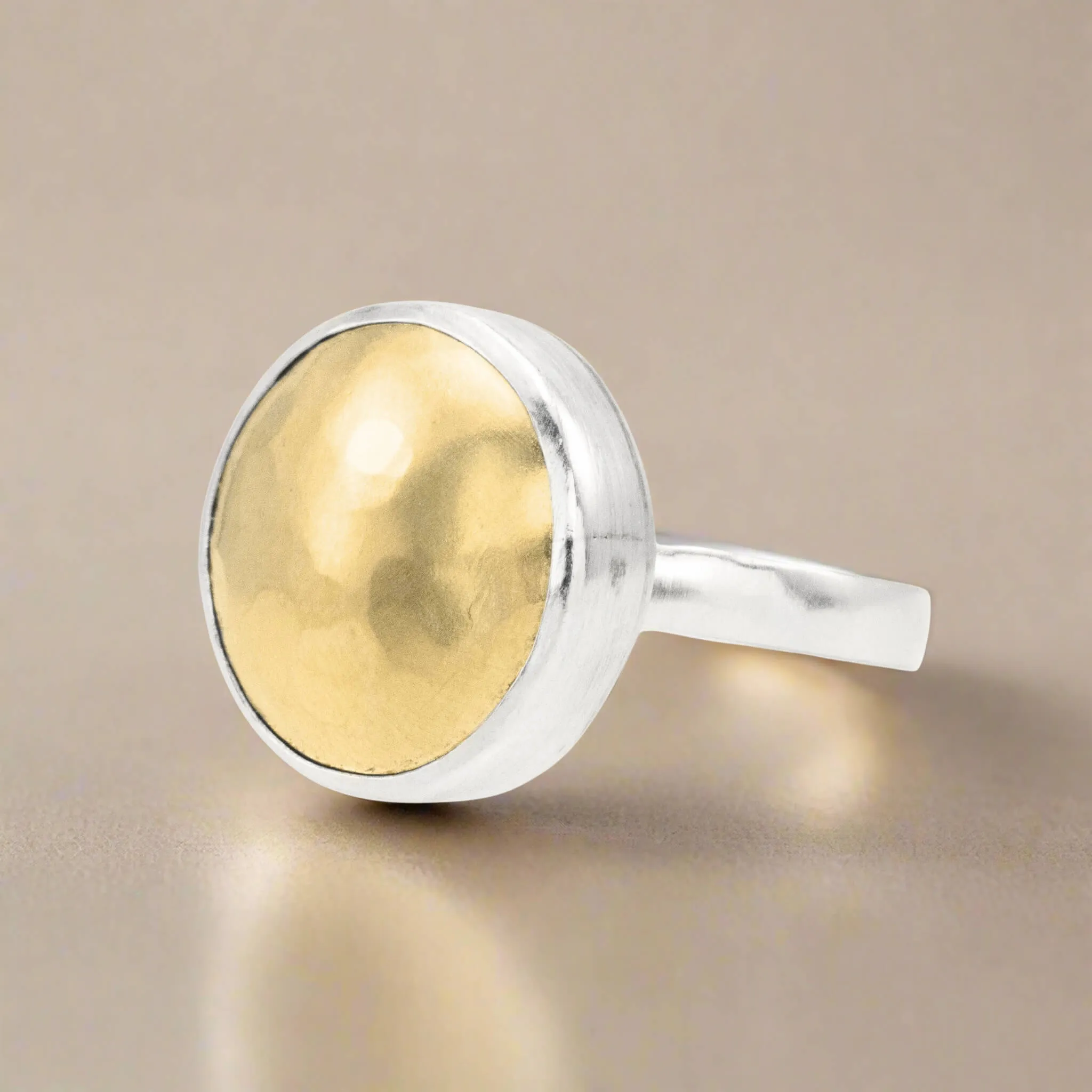 Golden Halo Ring