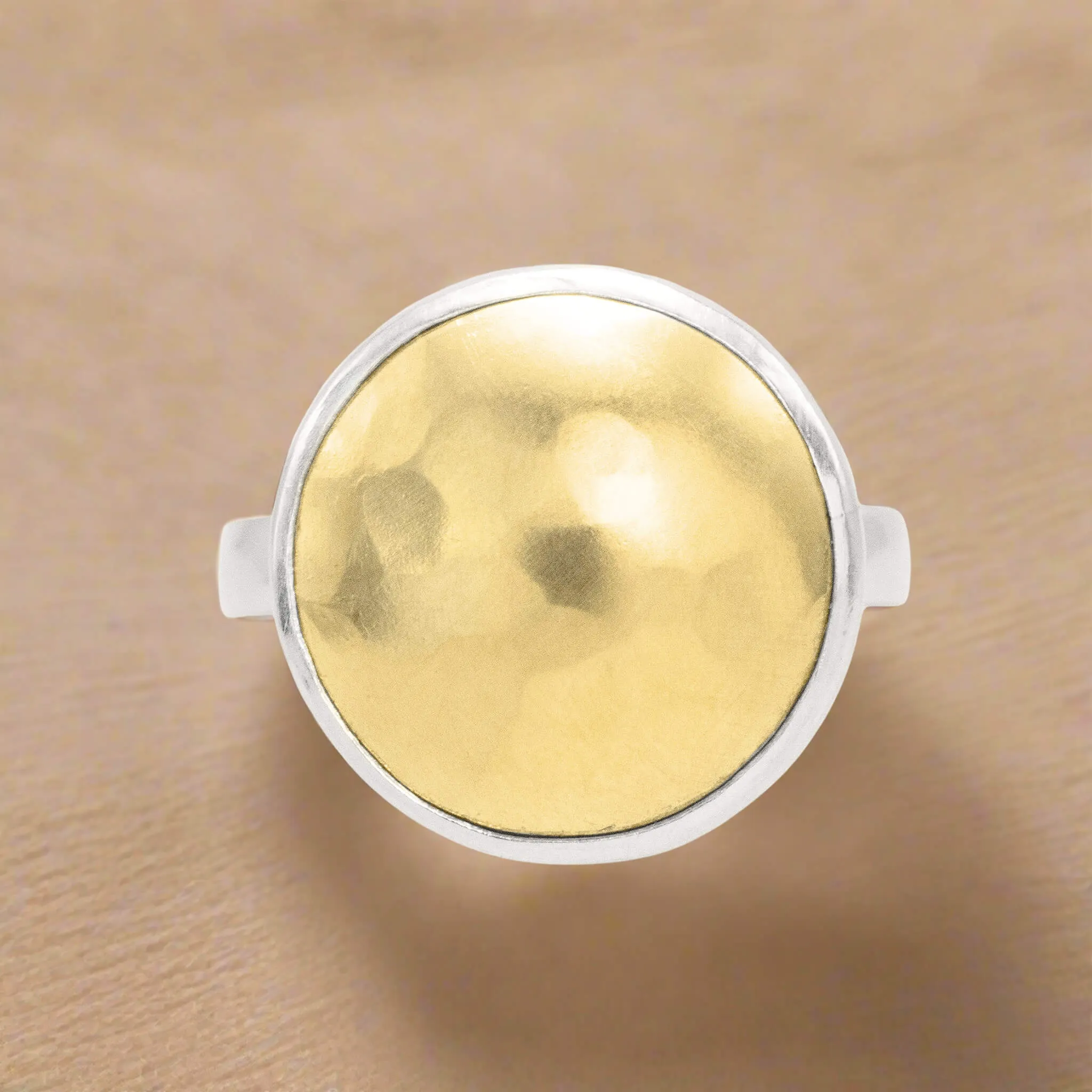 Golden Halo Ring