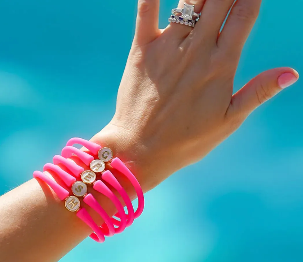 Gresham La Tua Storia Letter Bracelets A-G