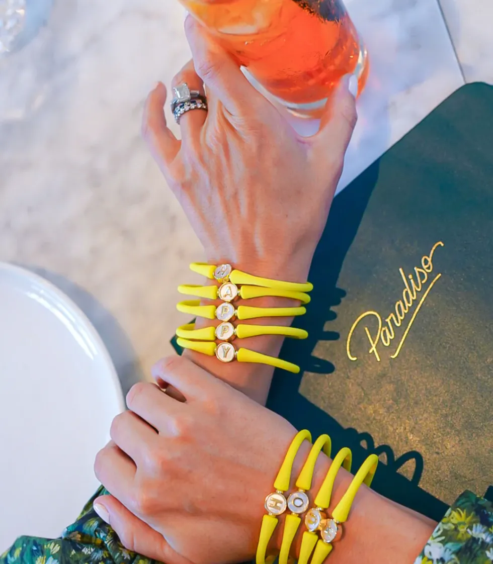 Gresham La Tua Storia Letter Bracelets A-G