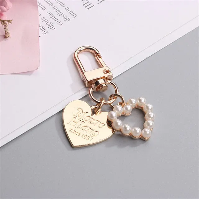 Hearts & Shells Keychain