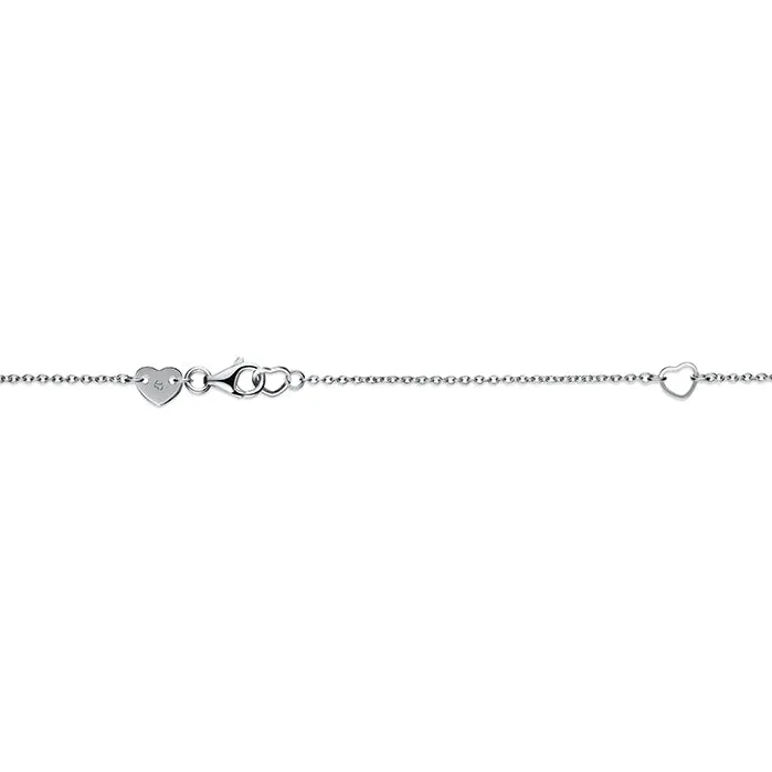 Hearts On Fire Barre 18K White Gold Pave Diamond Necklace