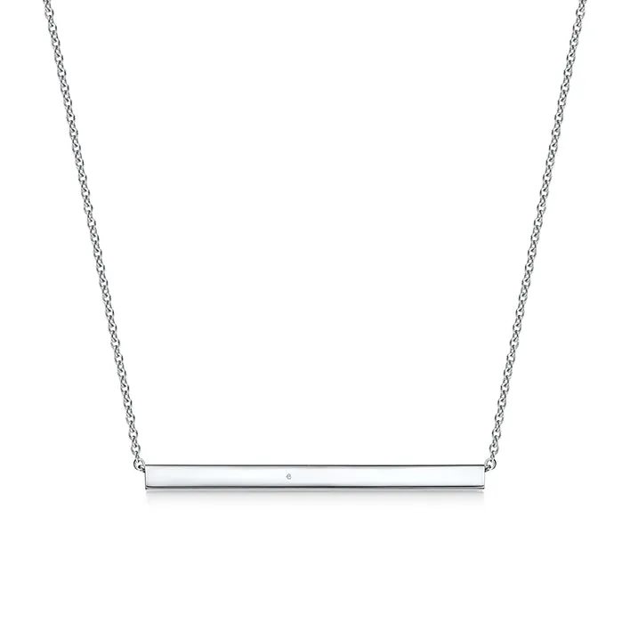 Hearts On Fire Barre 18K White Gold Pave Diamond Necklace