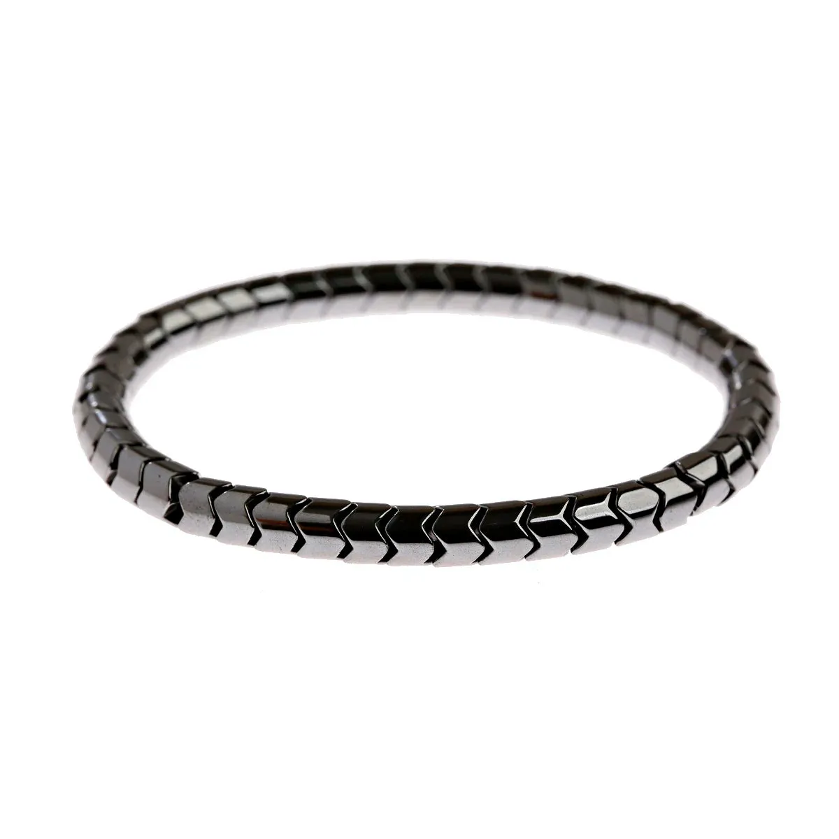 Hematite Bracelets Hommes Handmade Black Arrow Symbol Stone Beads Engery Yoga Mala Bracelet Men Pulsera Hombre