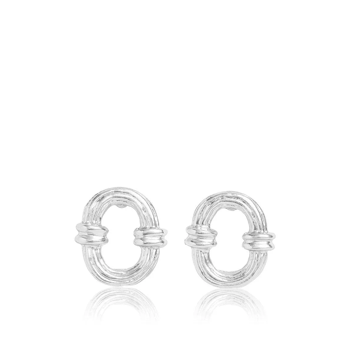 Hollow Frame Stud Earrings