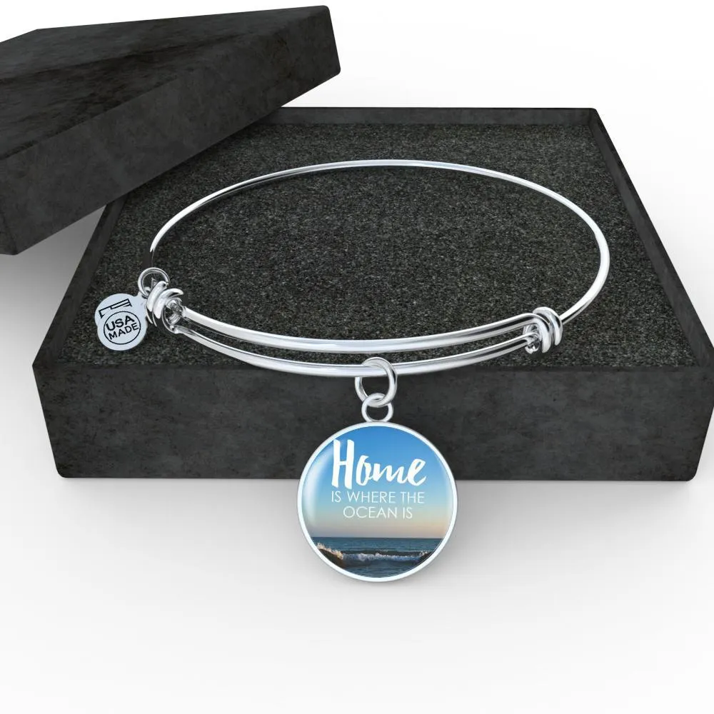 Home Is Where the Ocean Is Bangle Bracelet Collection