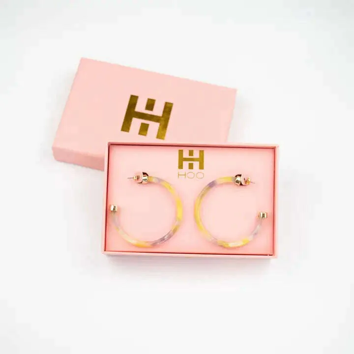 HOO HOOPS - 2" Hoops (lots of color options)