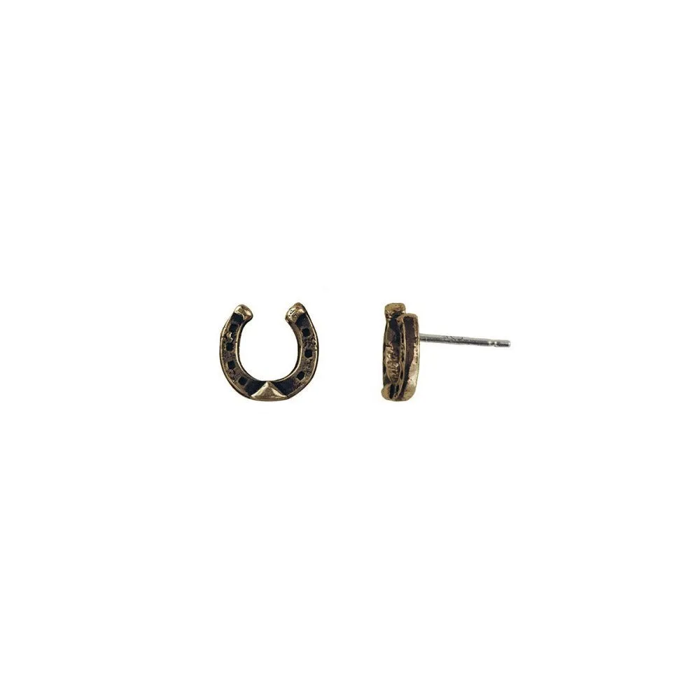 Horseshoe Symbol Studs
