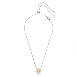 Idyllia Yellow Rhodium Plated Flower Pendant 5679939