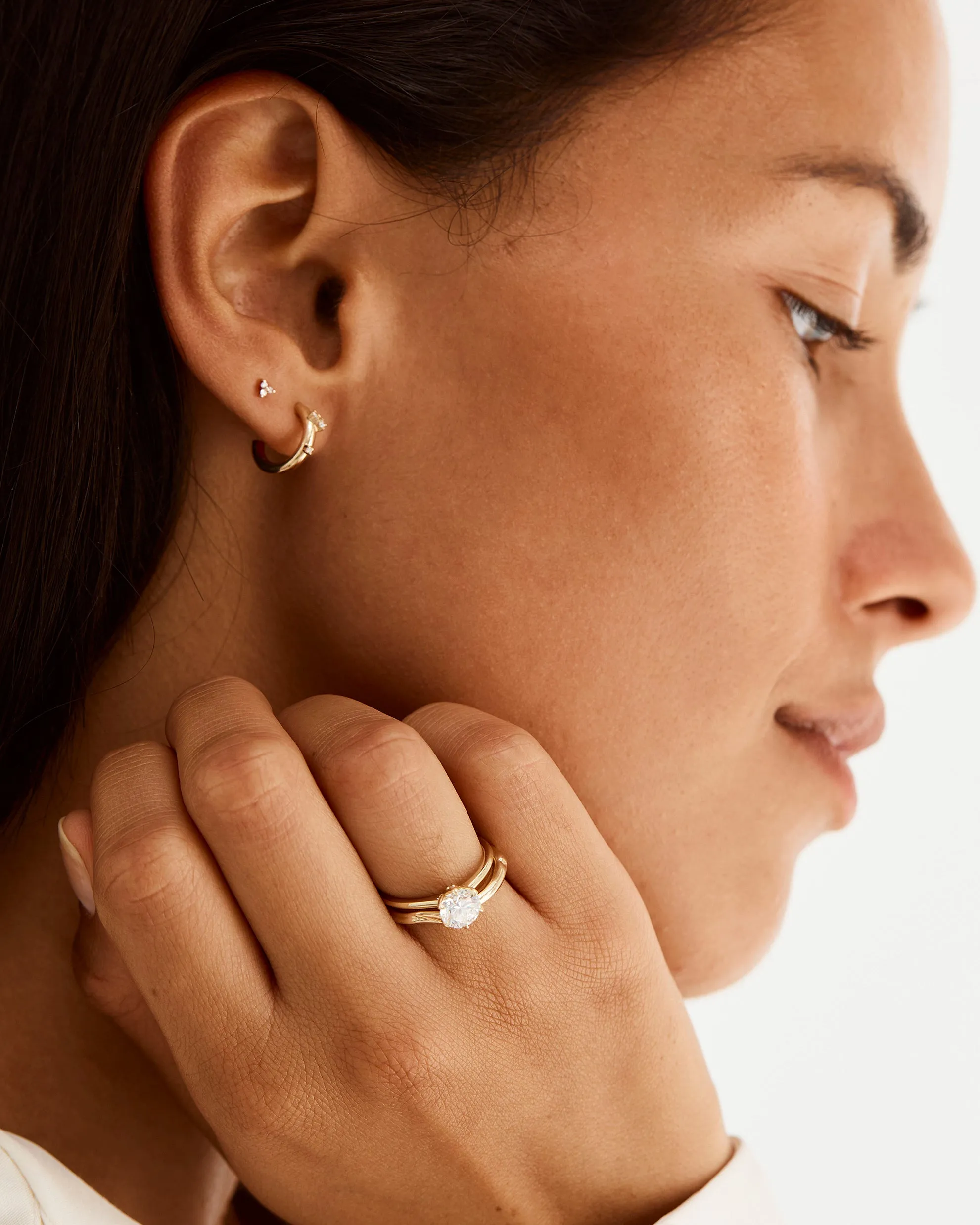 Kalani Studs | Diamonds | Ready To Ship