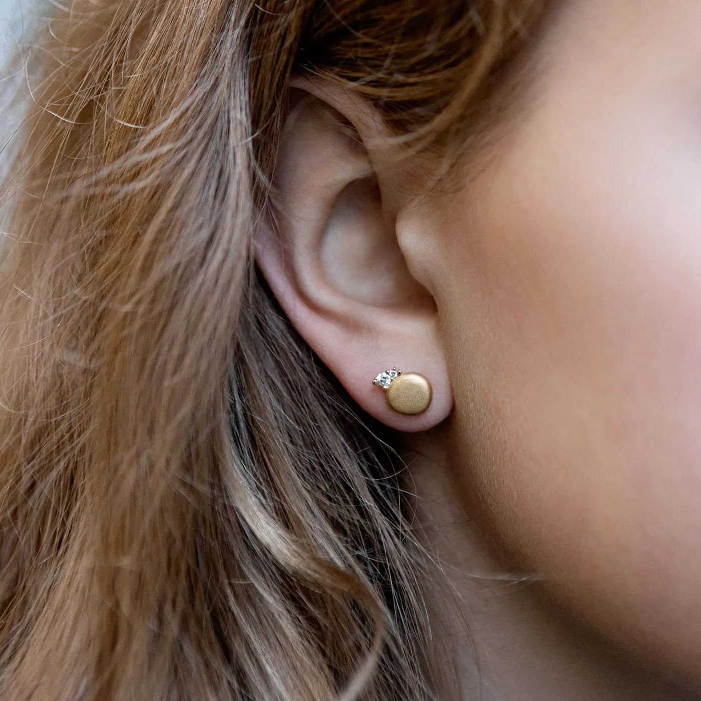 Kymi Dew earrings - White Diamonds