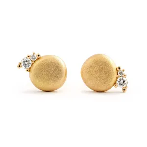 Kymi Dew earrings - White Diamonds