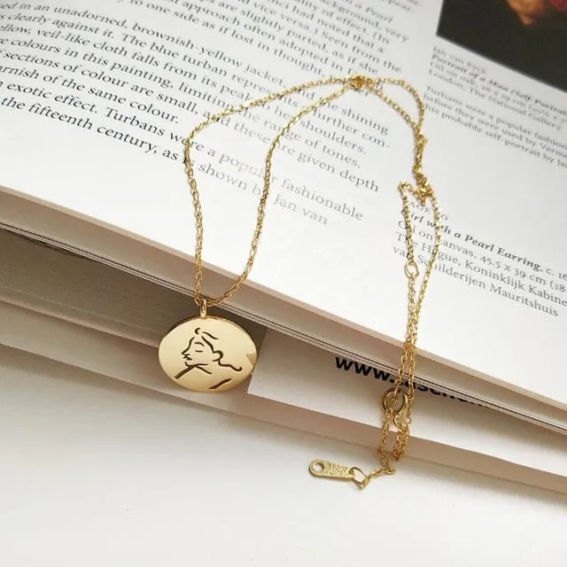 La Luna Charm Necklaces