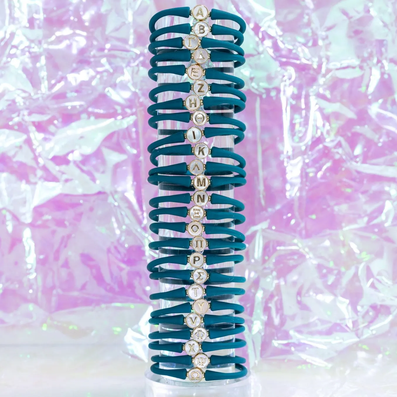 La Tua Storia Greek Letter Bracelet by Gresham