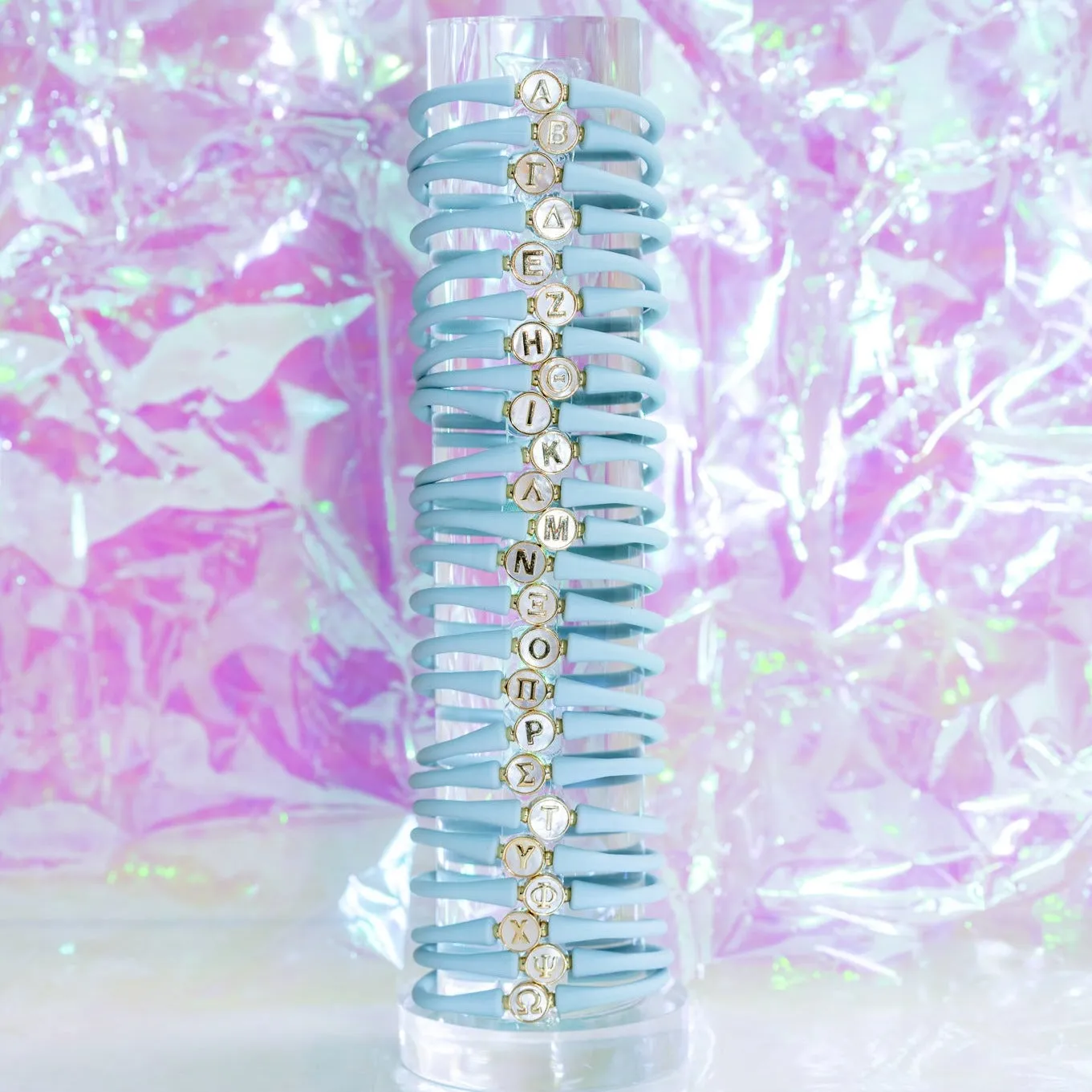 La Tua Storia Greek Letter Bracelet by Gresham
