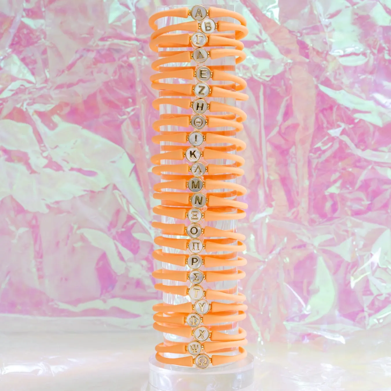 La Tua Storia Greek Letter Bracelet by Gresham