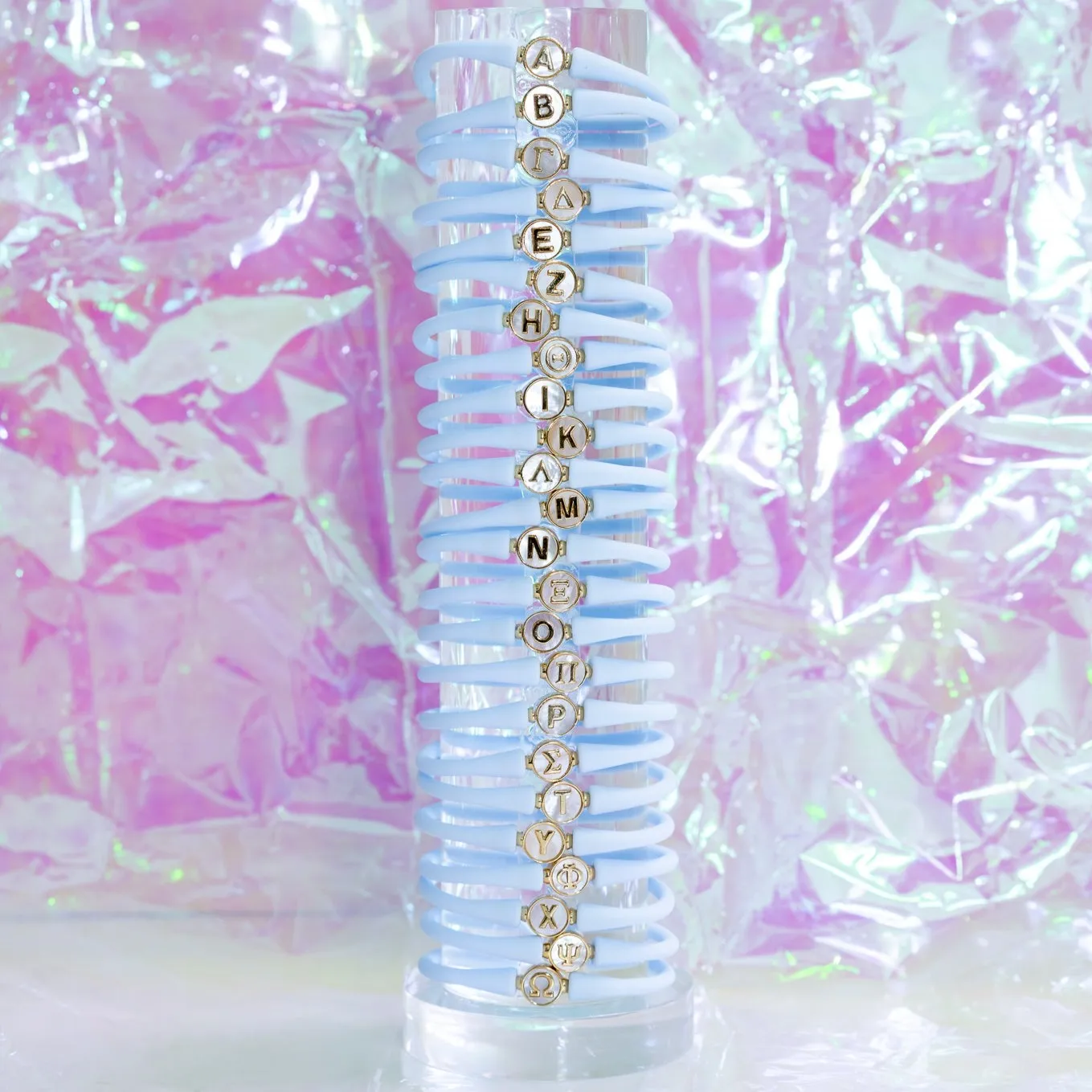 La Tua Storia Greek Letter Bracelet by Gresham