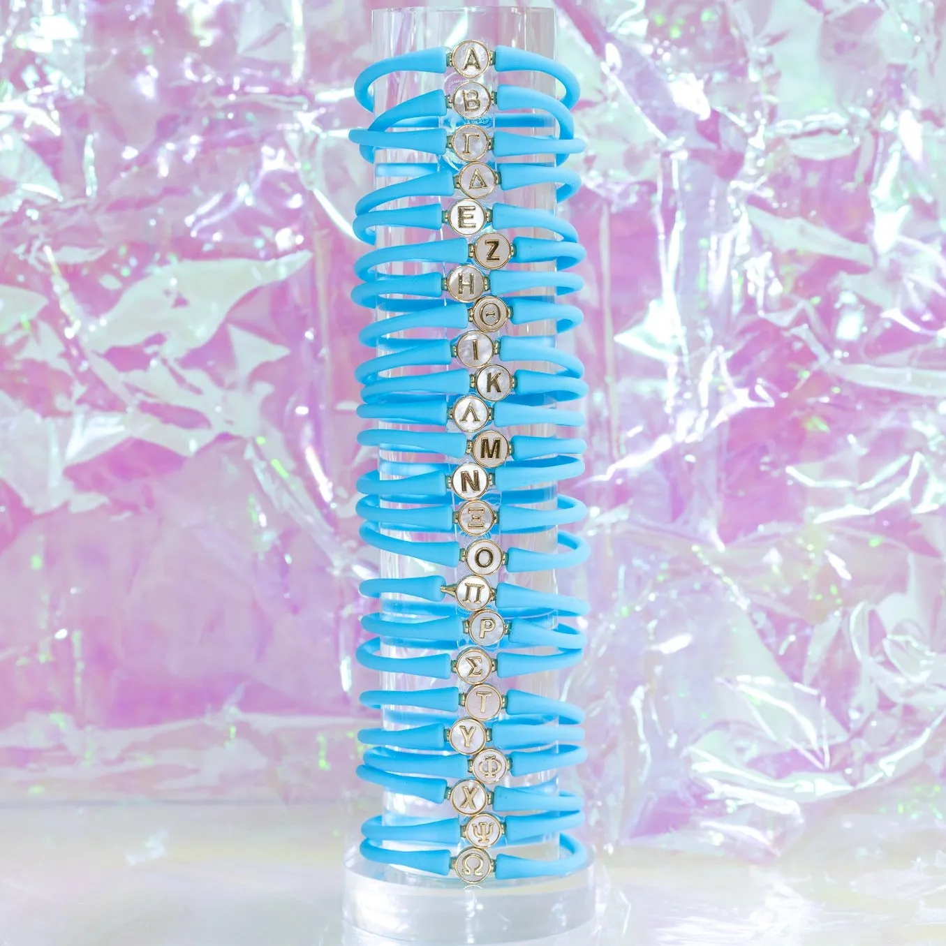 La Tua Storia Greek Letter Bracelet by Gresham