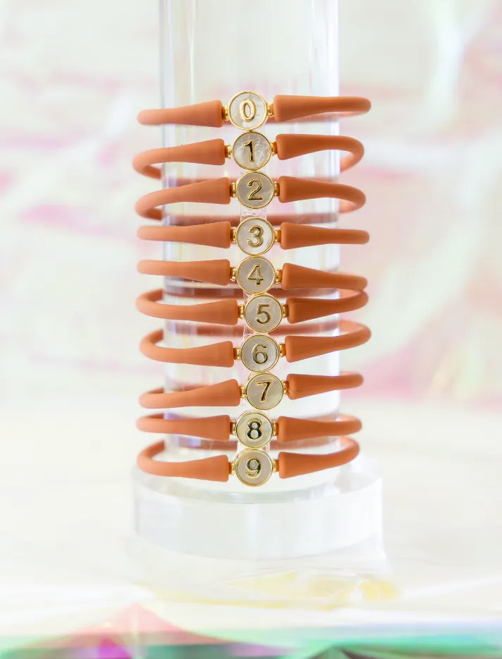 La Tua Storia Number Bracelet by Gresham