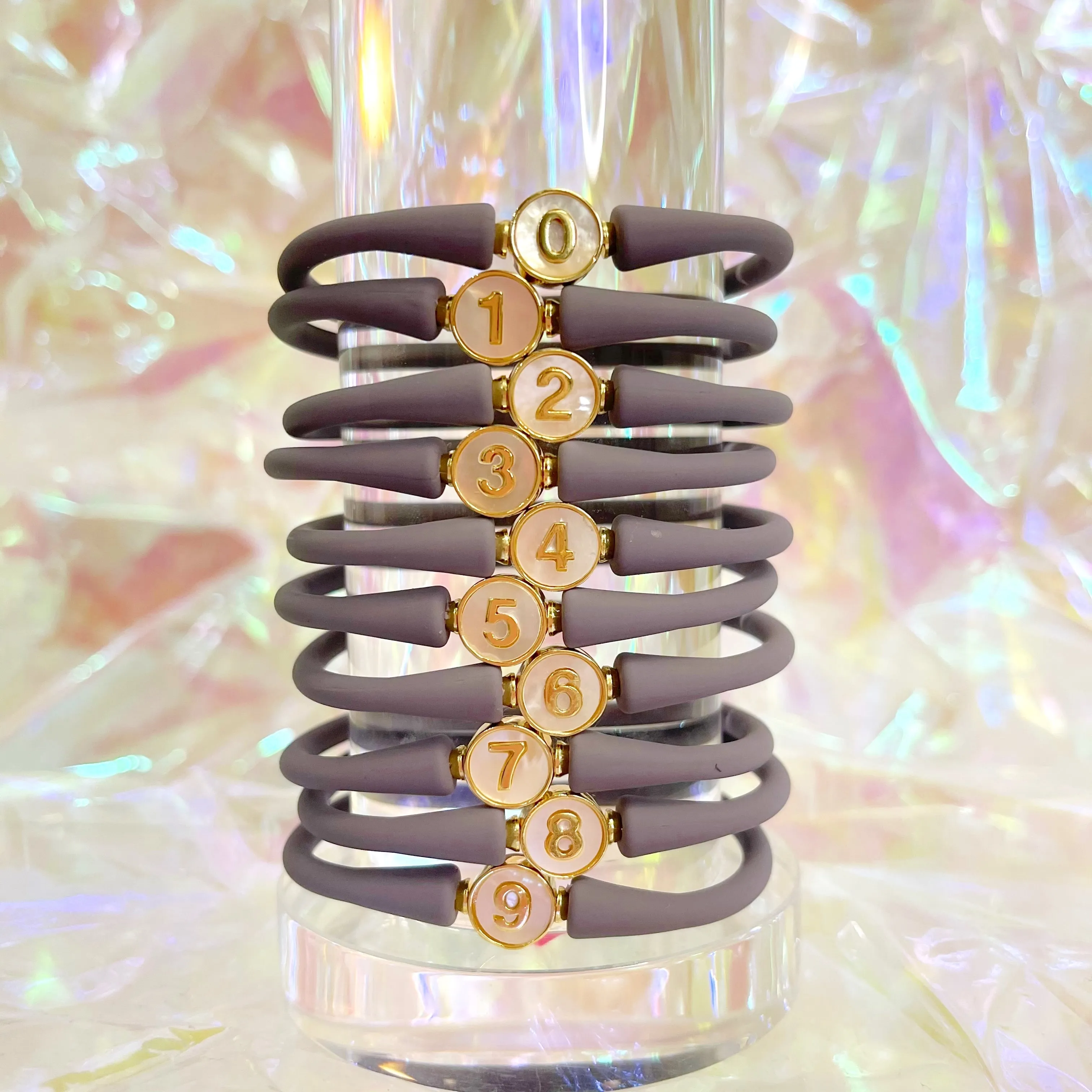 La Tua Storia Number Bracelet by Gresham