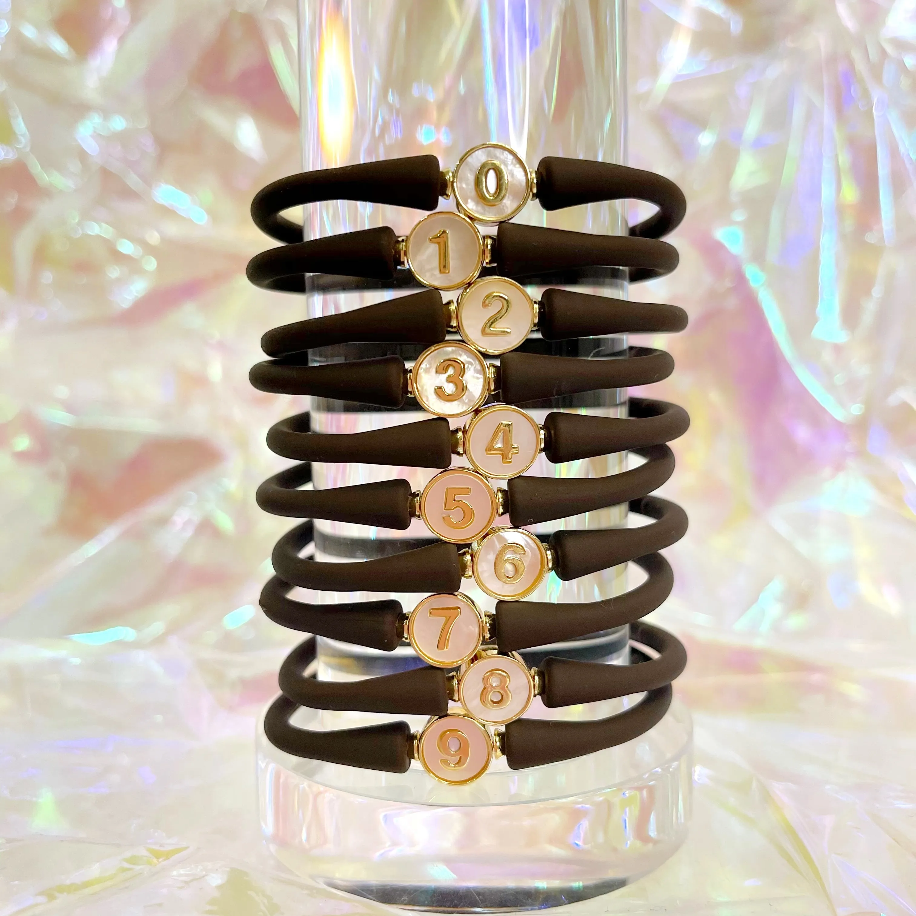 La Tua Storia Number Bracelet by Gresham