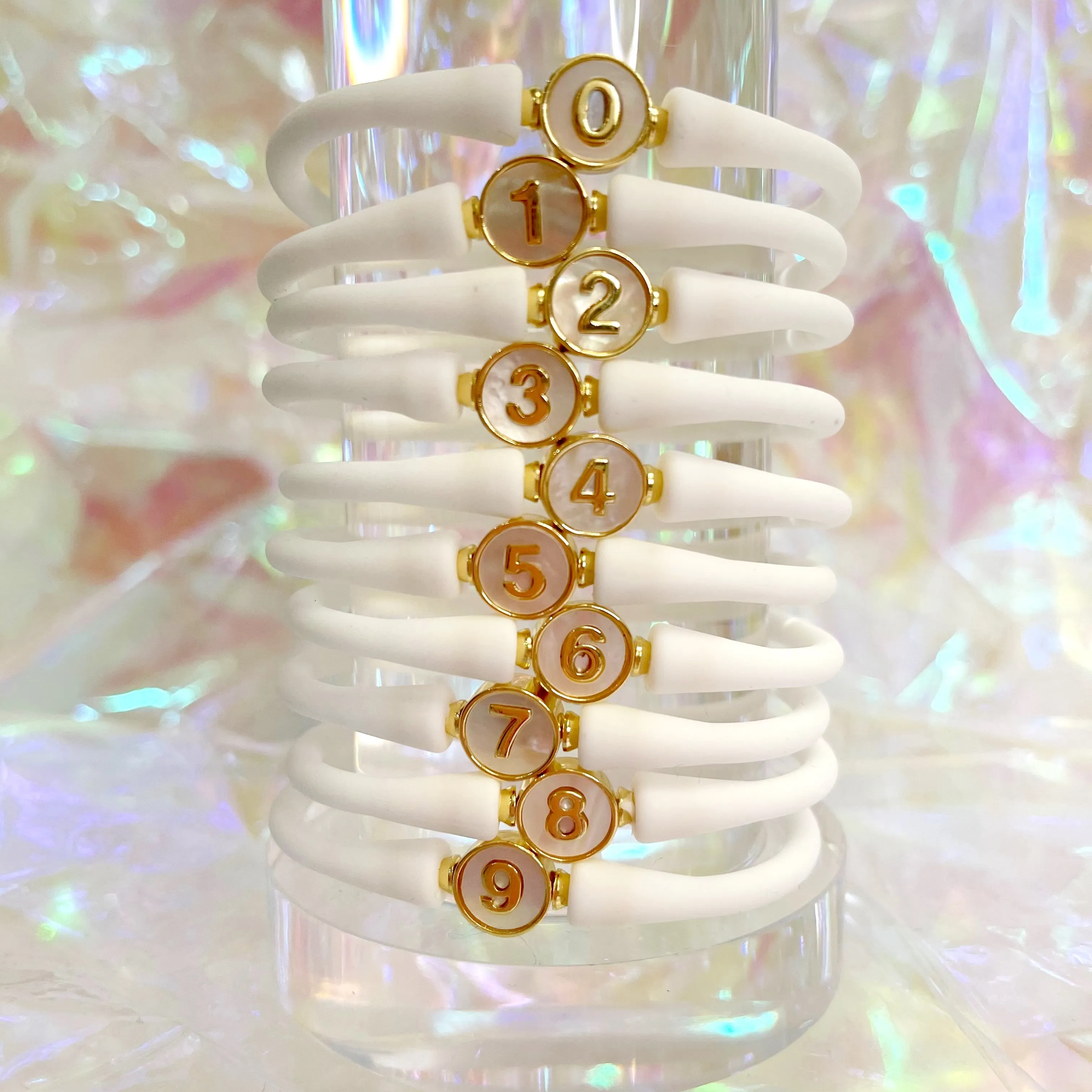 La Tua Storia Number Bracelet by Gresham