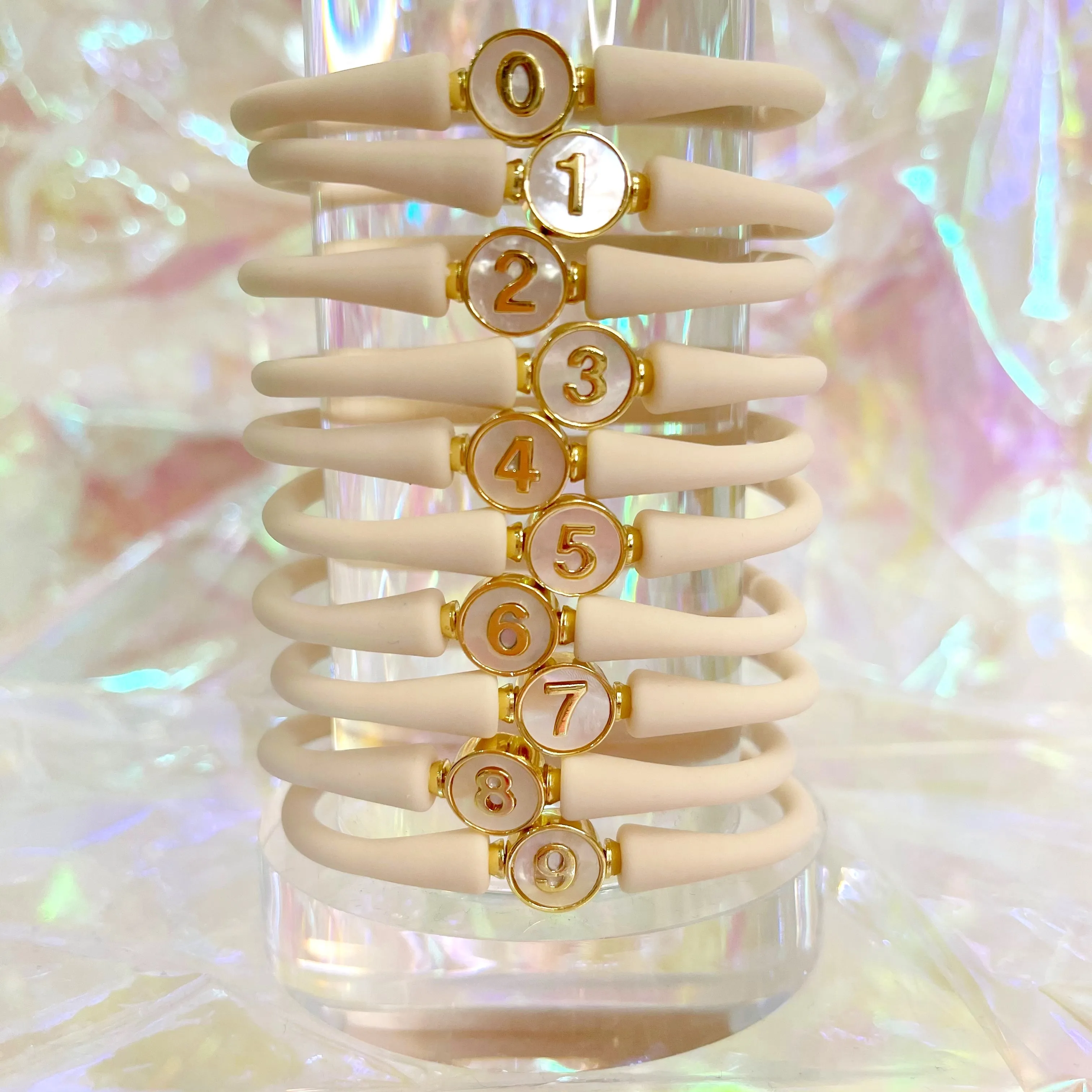 La Tua Storia Number Bracelet by Gresham