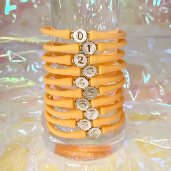 La Tua Storia Number Bracelet by Gresham