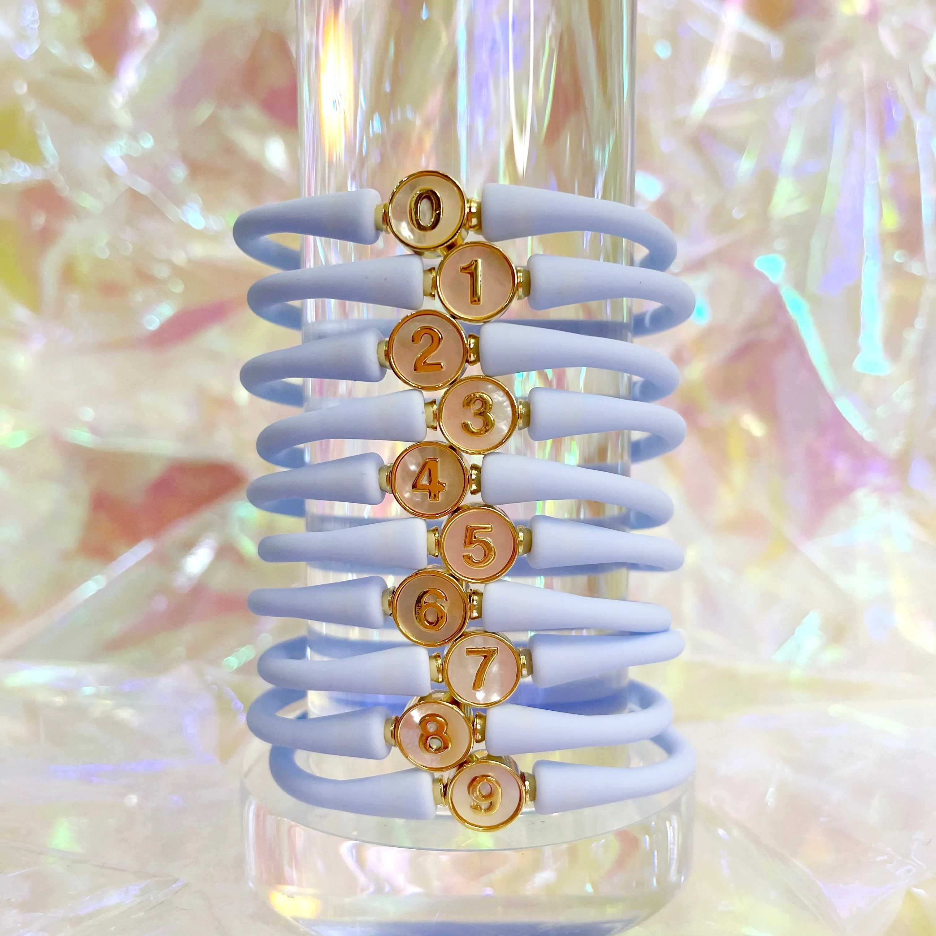 La Tua Storia Number Bracelet by Gresham