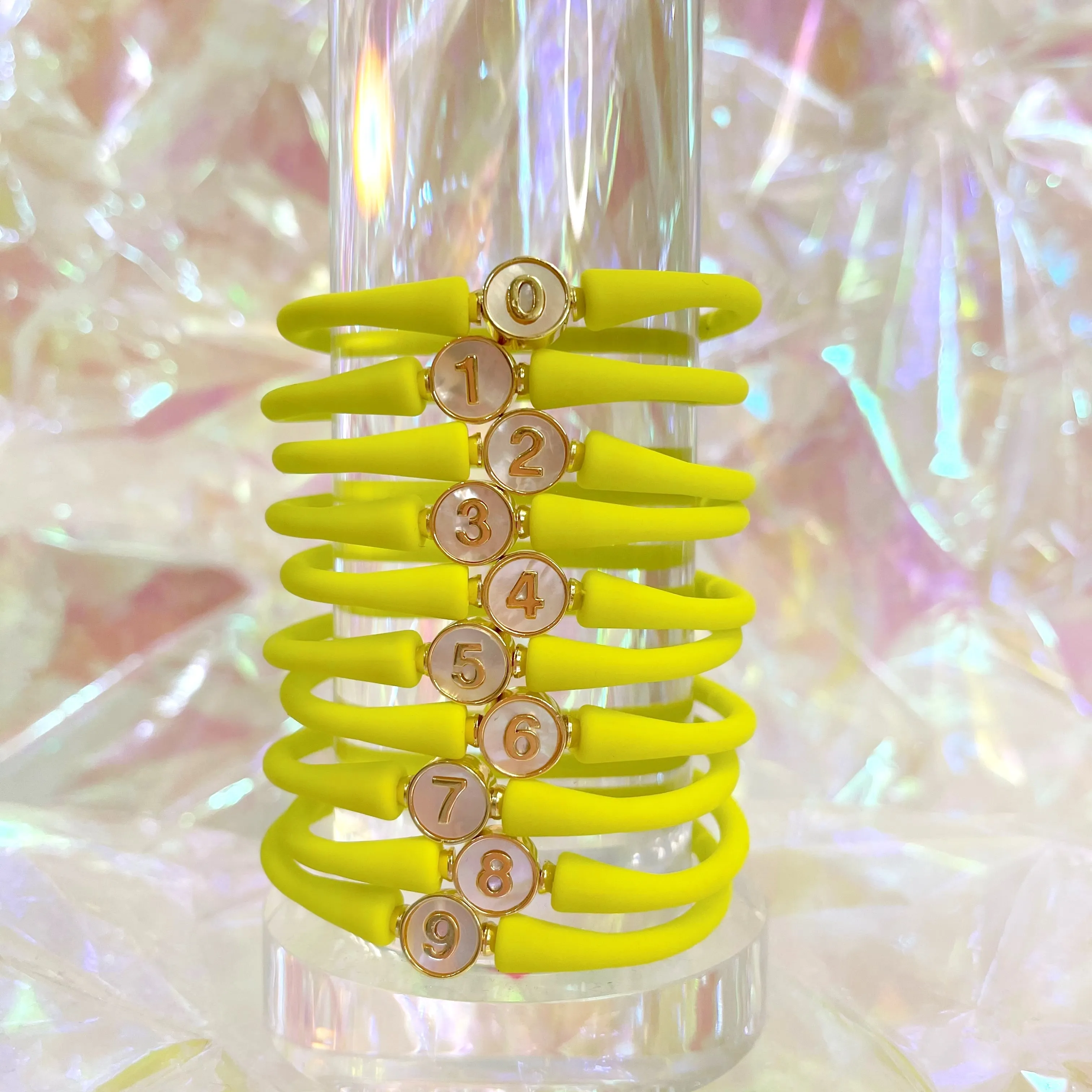 La Tua Storia Number Bracelet by Gresham