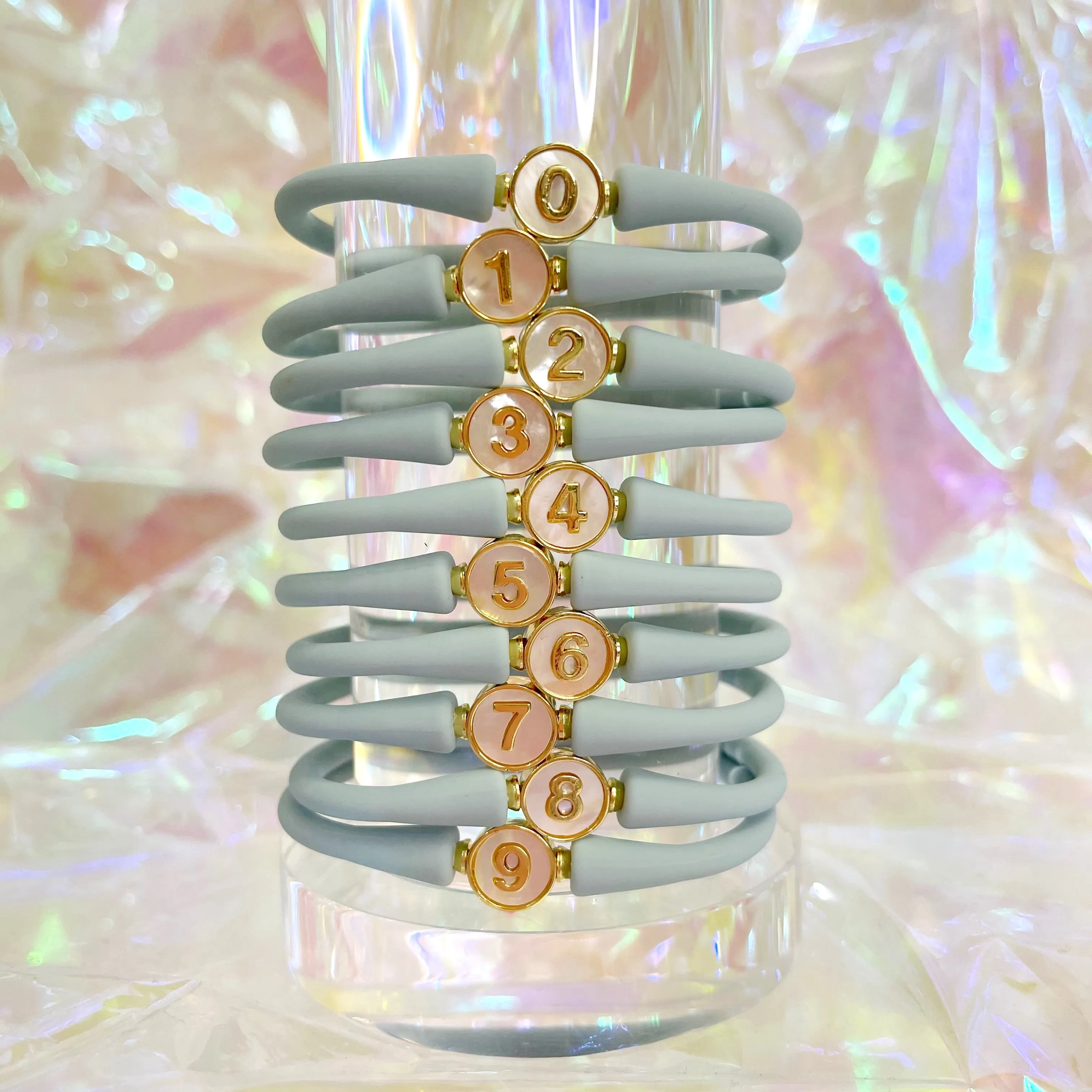La Tua Storia Number Bracelet by Gresham