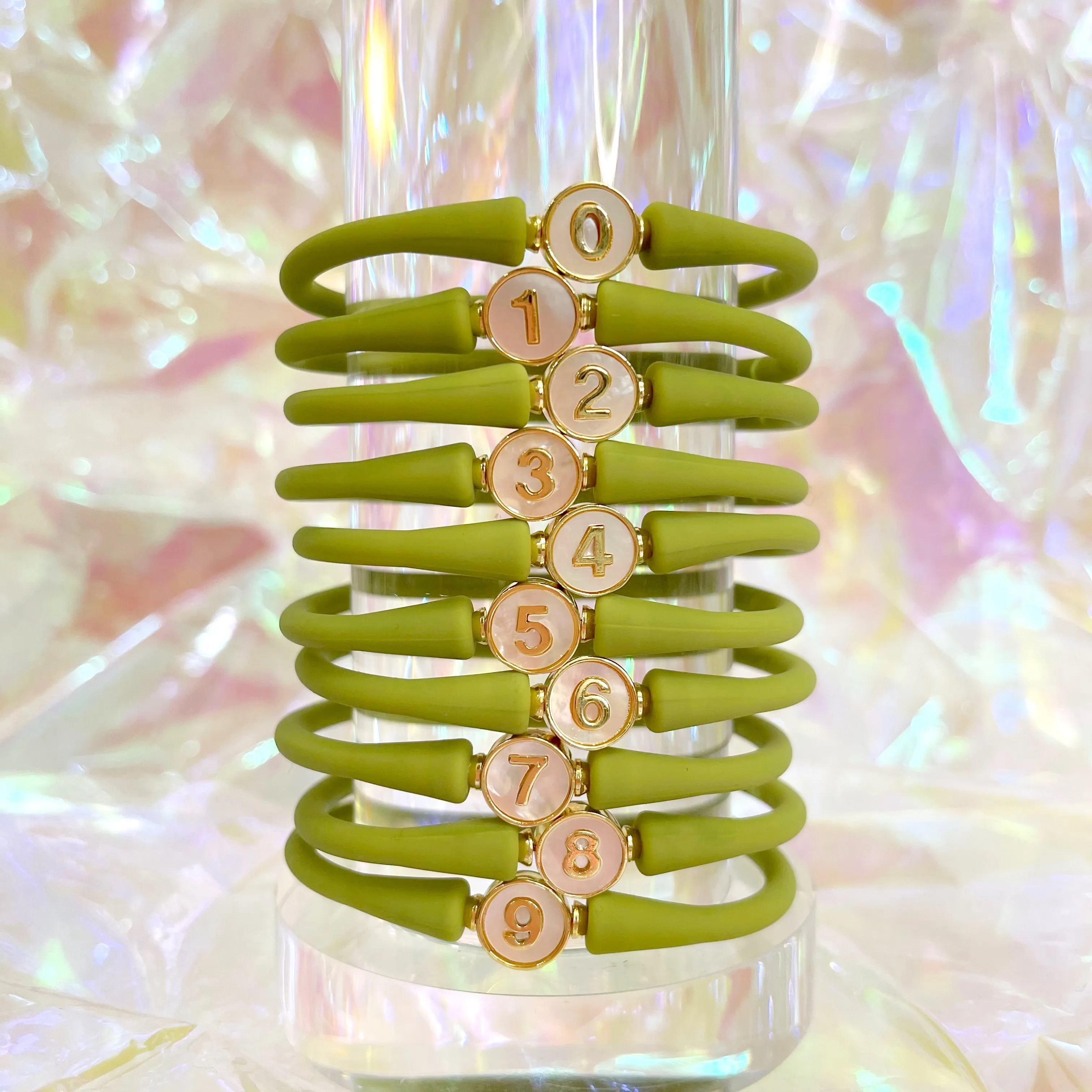 La Tua Storia Number Bracelet by Gresham