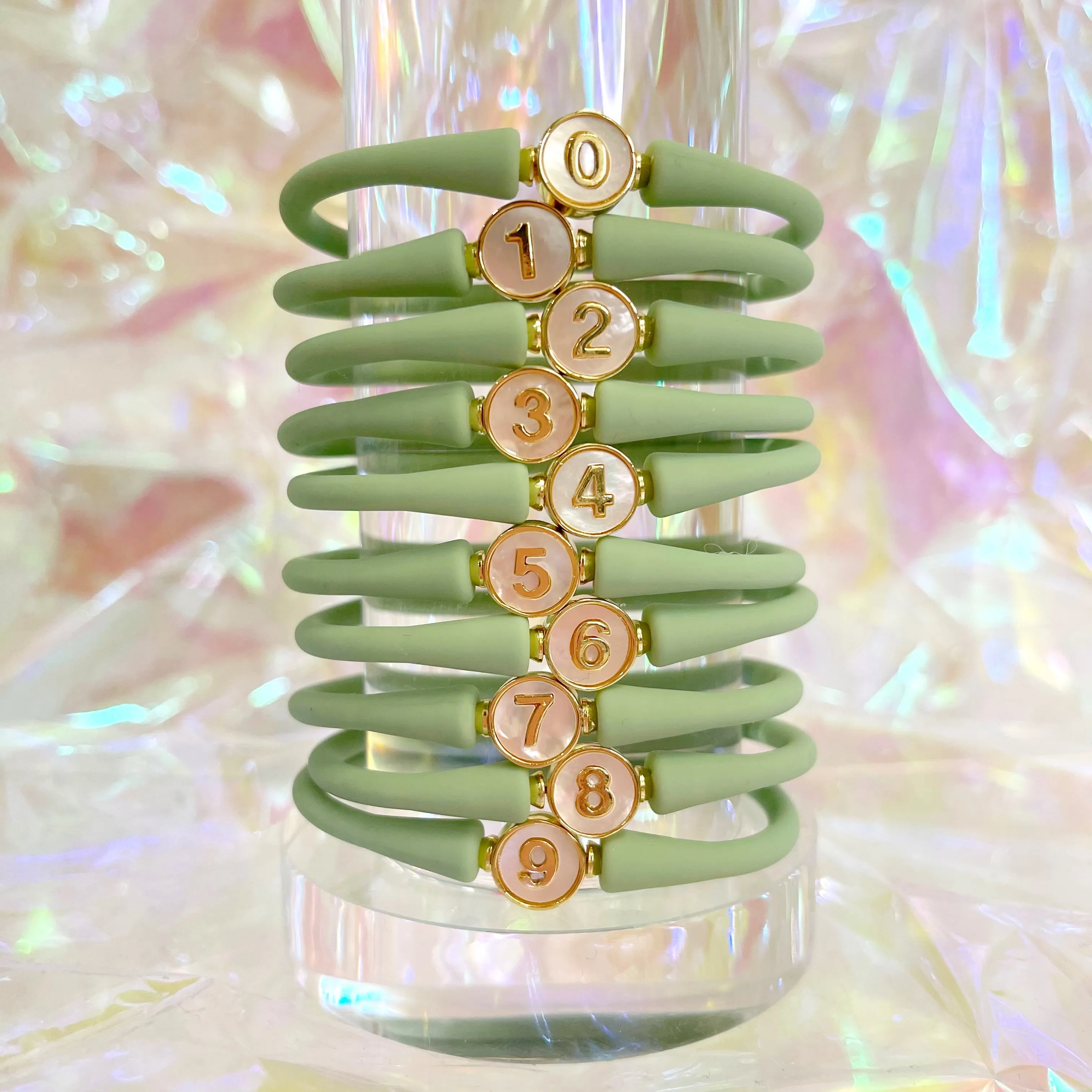 La Tua Storia Number Bracelet by Gresham