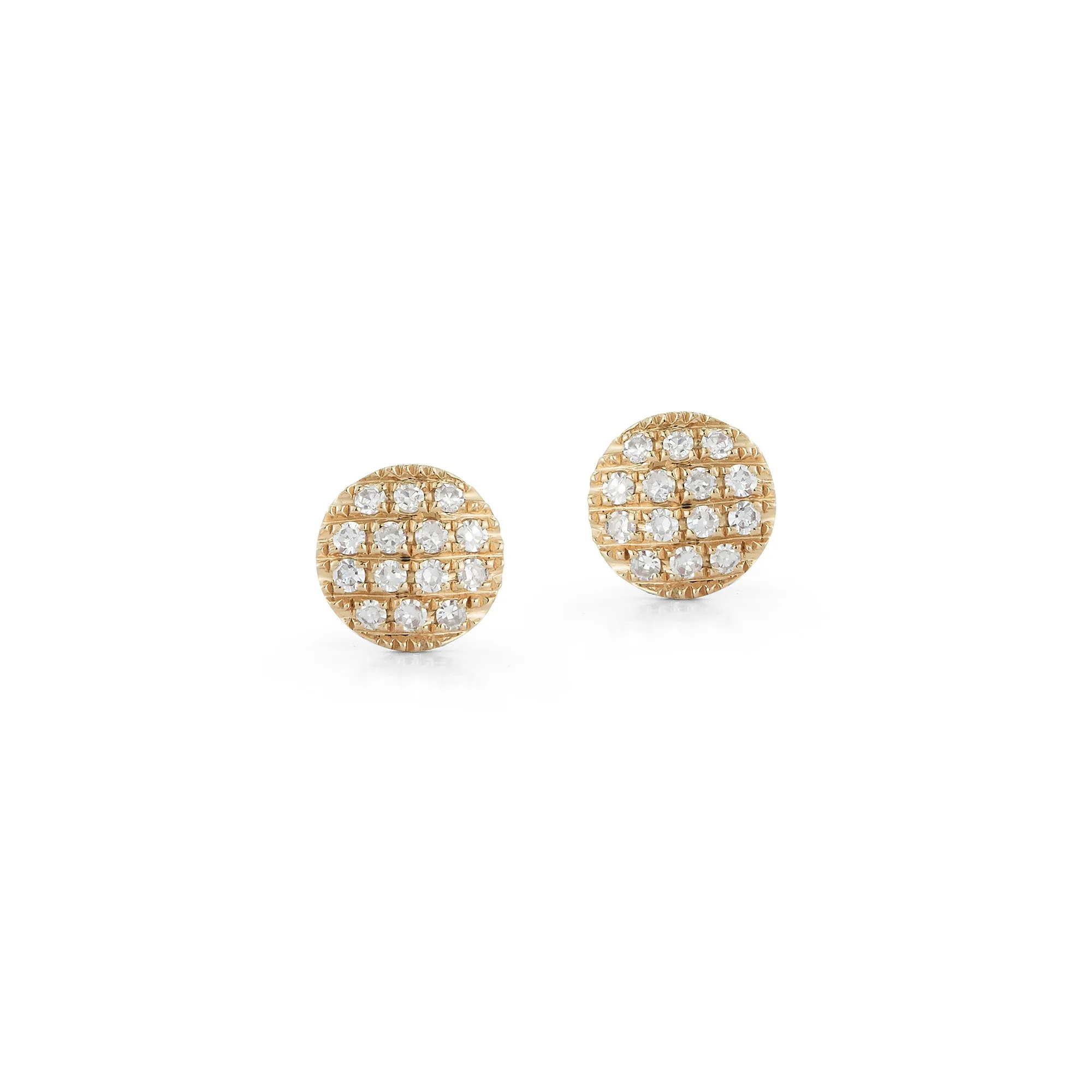 Lauren Joy Mini Disc Studs