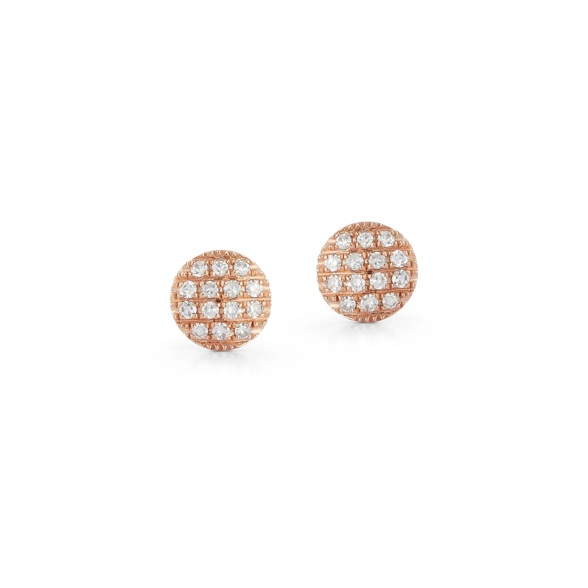 Lauren Joy Mini Disc Studs