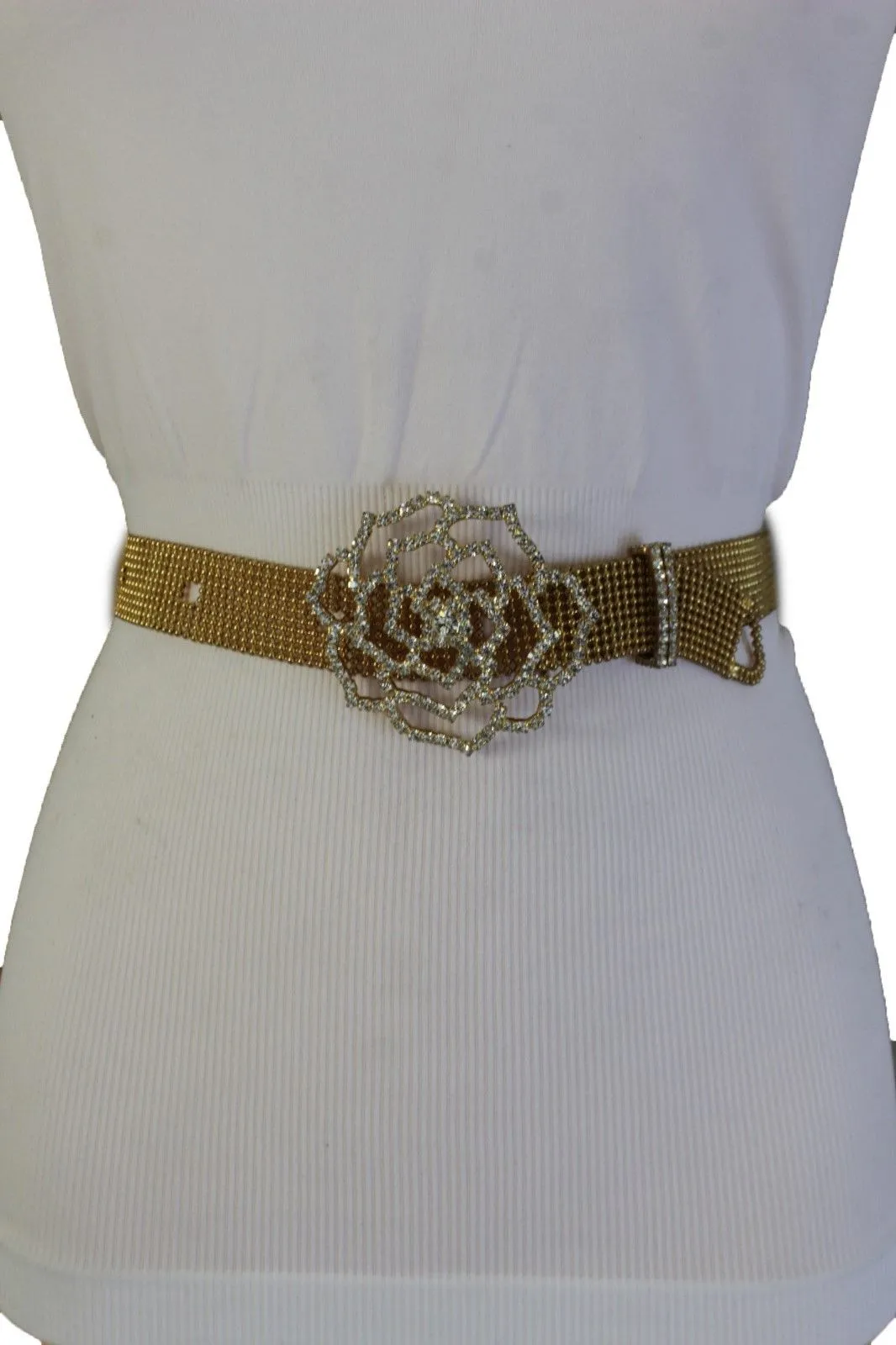 Leaf Charms Metal Chain Belt