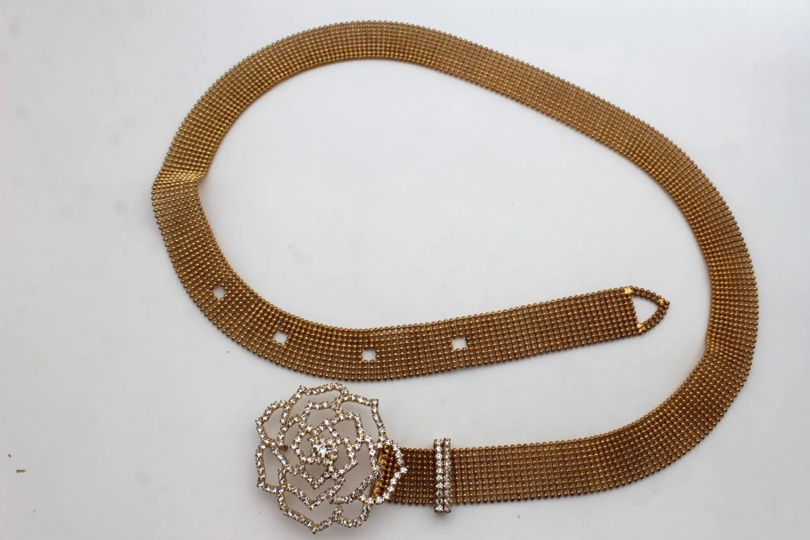 Leaf Charms Metal Chain Belt
