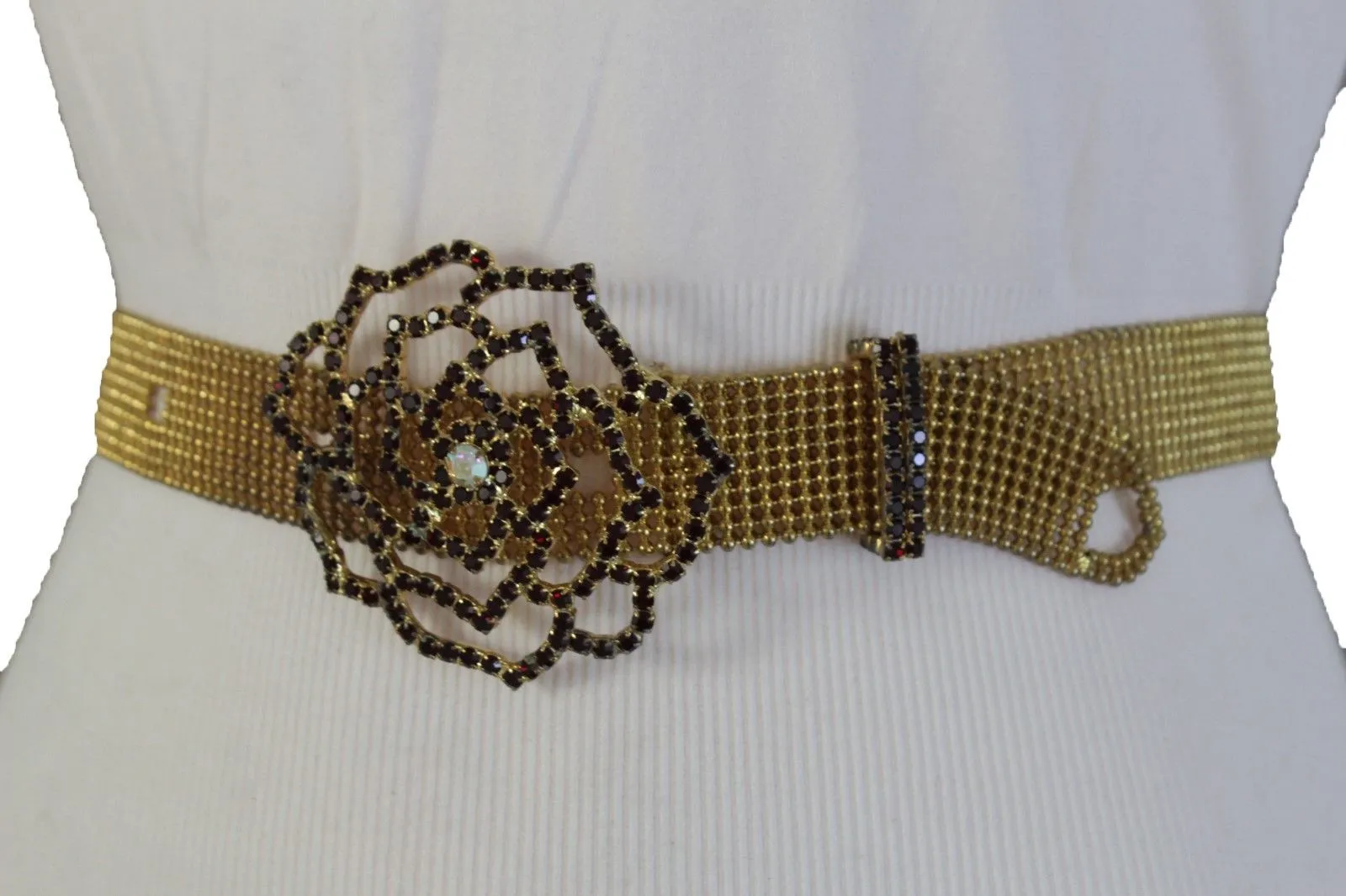 Leaf Charms Metal Chain Belt