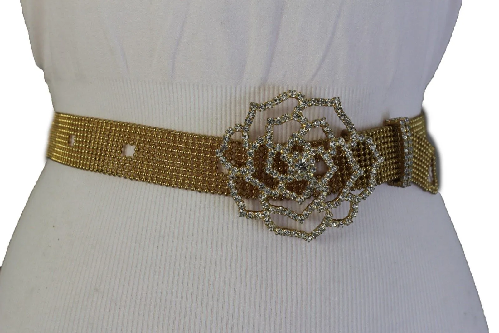 Leaf Charms Metal Chain Belt