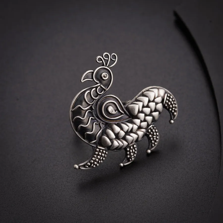 Mayur Ring: Small (Adjustable)