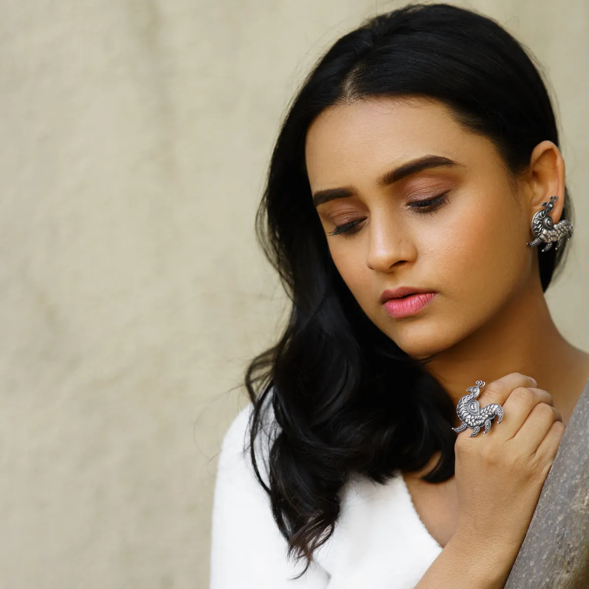 Mayur Ring: Small (Adjustable)