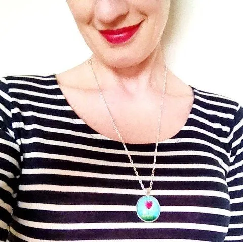 Medium Pendant – "After the Storm" – Amélie Gagné