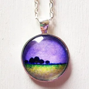 Medium Pendant – "After the Storm" – Amélie Gagné