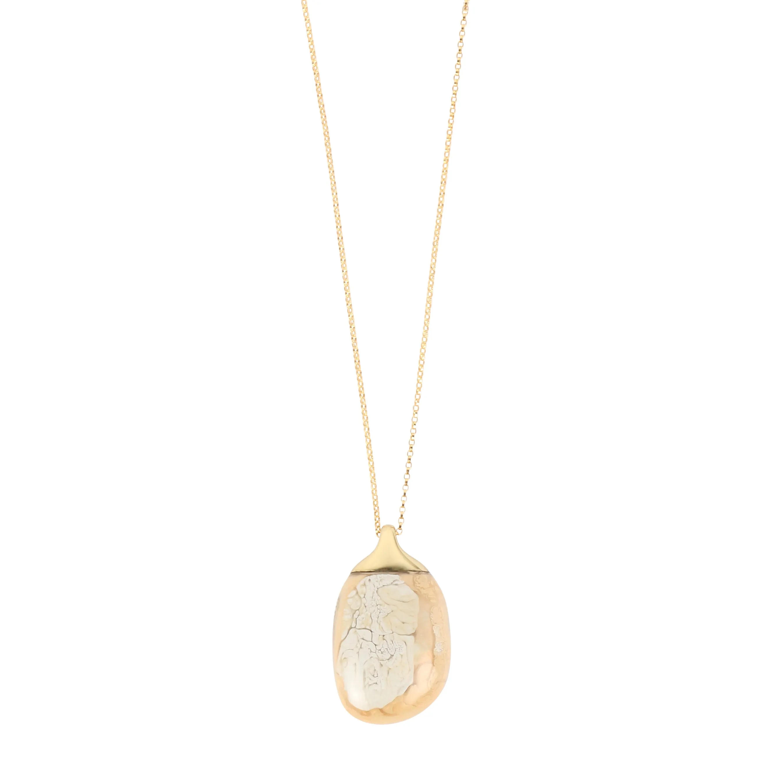 Medium River Rock Pendant - Dinosaur Designs