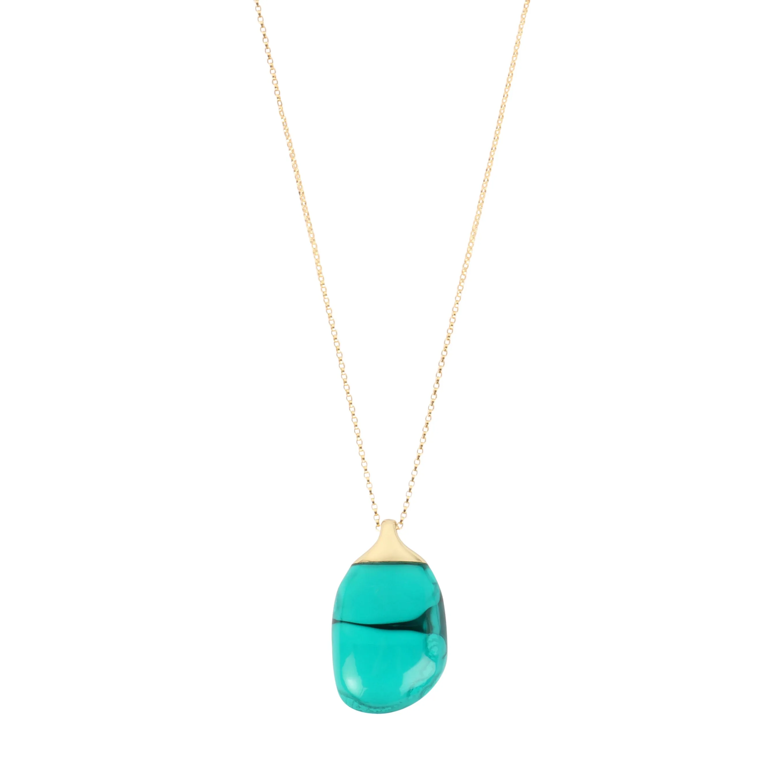 Medium River Rock Pendant - Dinosaur Designs
