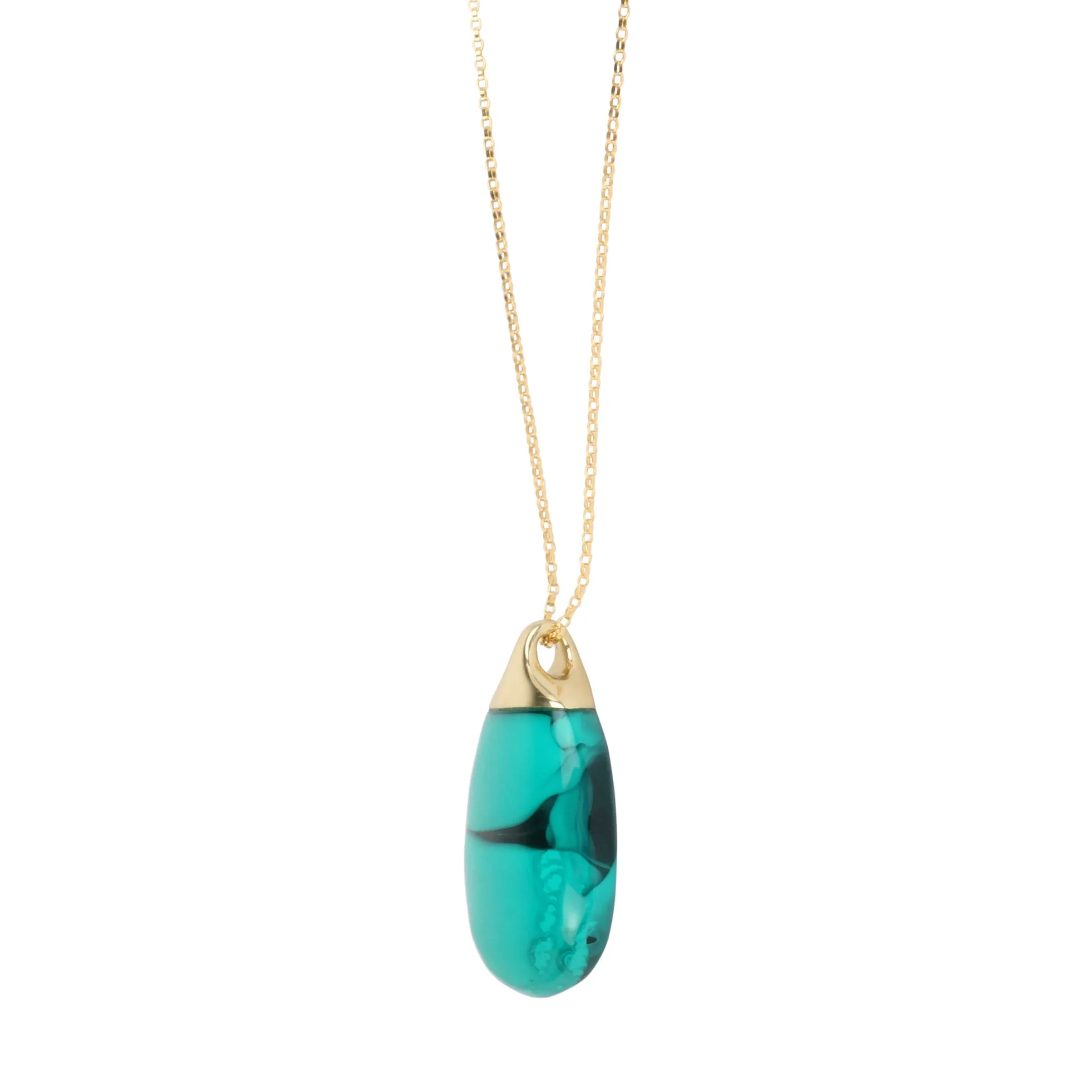 Medium River Rock Pendant - Dinosaur Designs