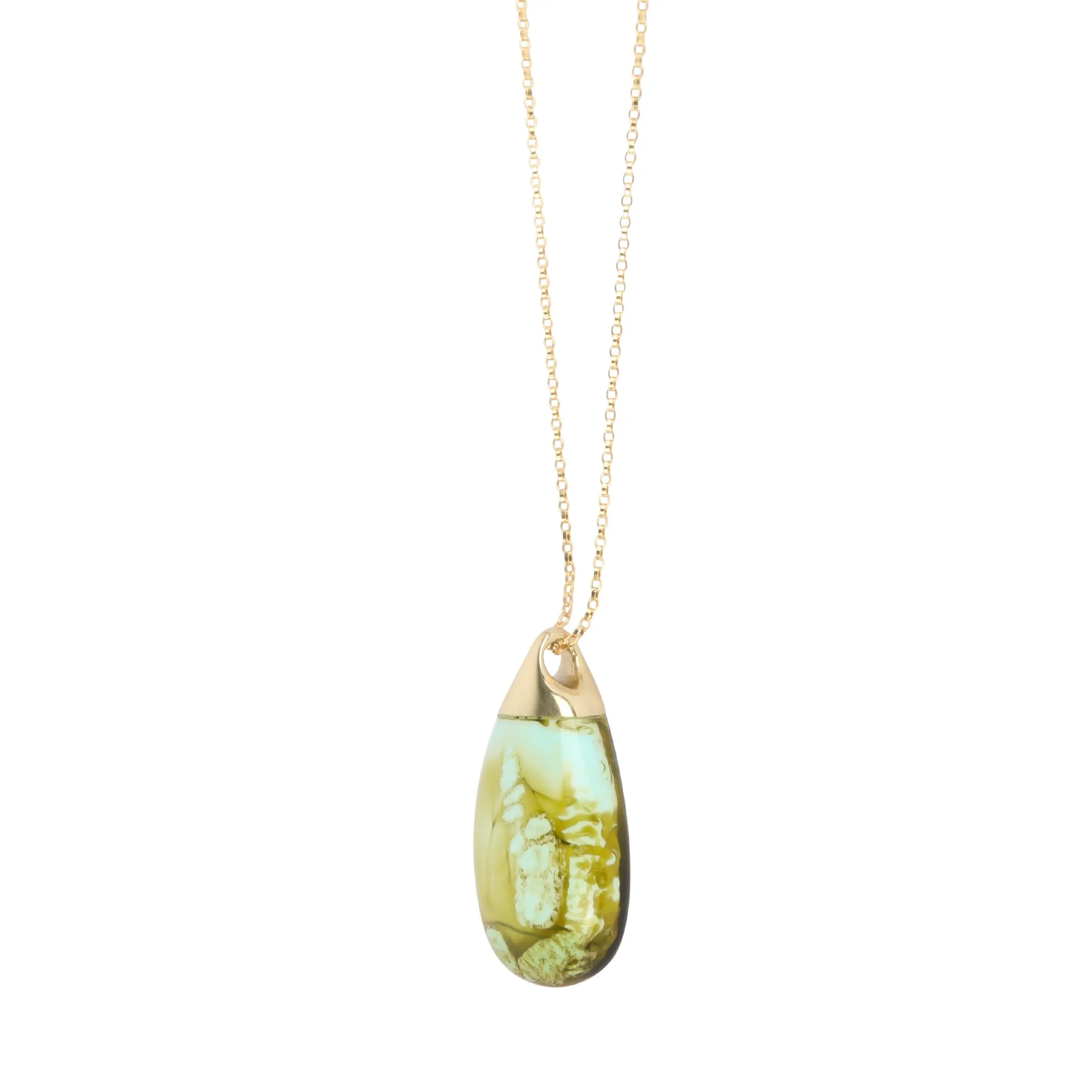 Medium River Rock Pendant - Dinosaur Designs