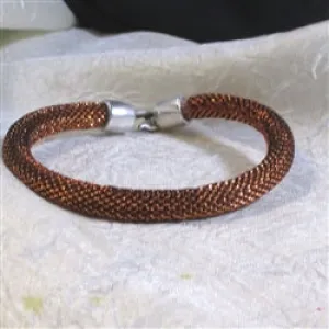 Metallic Copper Cord Bracelet